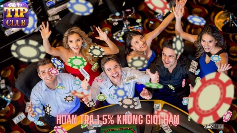 Khuyến mãi hoàn trả 1.5% không giới hạn cực đỉnh